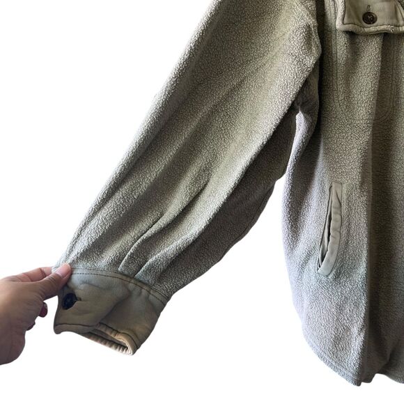 Free People Oversized Ruby Jacket Shacket Womens Small Boyfriend Gray Boho Beach - Picture 9 of 16